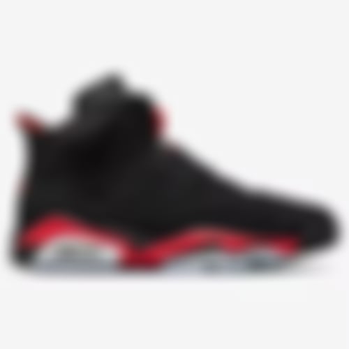 Retro 6 | Black/Light Crimson